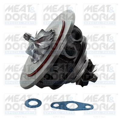 Core assembly, turbocharger